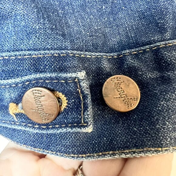 Vintage Wrangler No-Fault Denim Jacket 70s 80s Sanfor-Set USA Men’s L - Picture 7 of 15